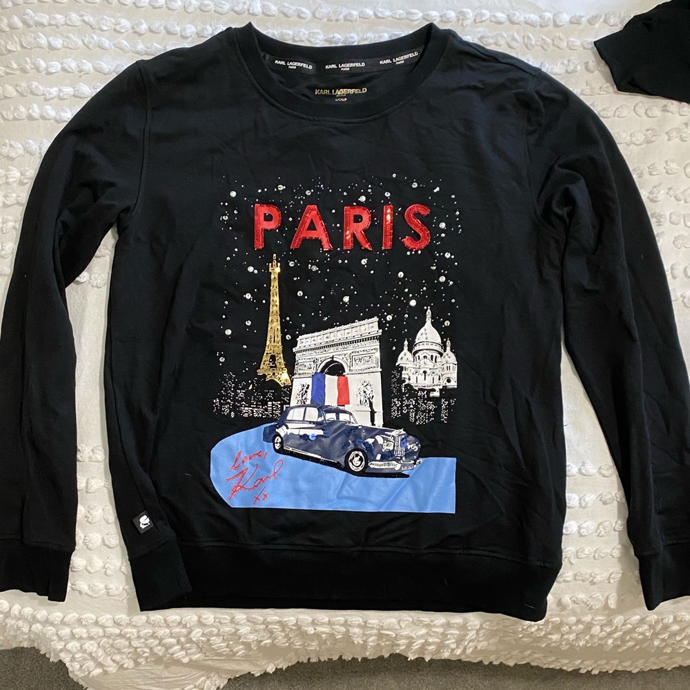 Karl Lagerfeld crew neck sweatshirt